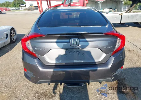 2019 Honda Civic Sport from USA, damaged, VIN 2HGFC2F85KH589511